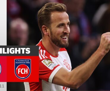 FC Bayern München - 1. FC Heidenheim 4-2 | Highlights | Matchday 11 – Bundesliga 2023/24