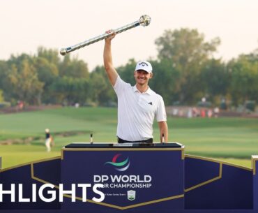 Nicolai Højgaard Final Round Winning Highlights | 2023 DP World Tour Championship