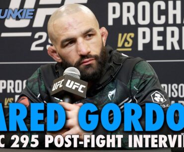 Jared Gordon Tells Powerful Backstory Of MSG Connections, Grandfather's Death | UFC 295