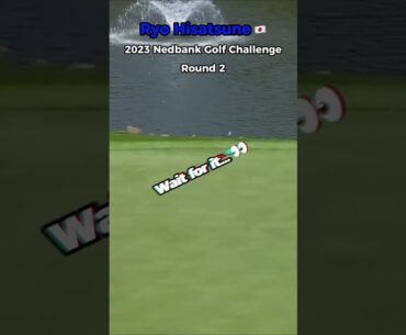 Ryo Hisatsune 🇯🇵 2023 Nedbank Golf Challenge | Round 2 | Hole 4 #golf #golfhighlights