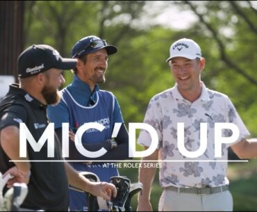 Pro Golfer And Caddie MIC'd Up LIVE During Round