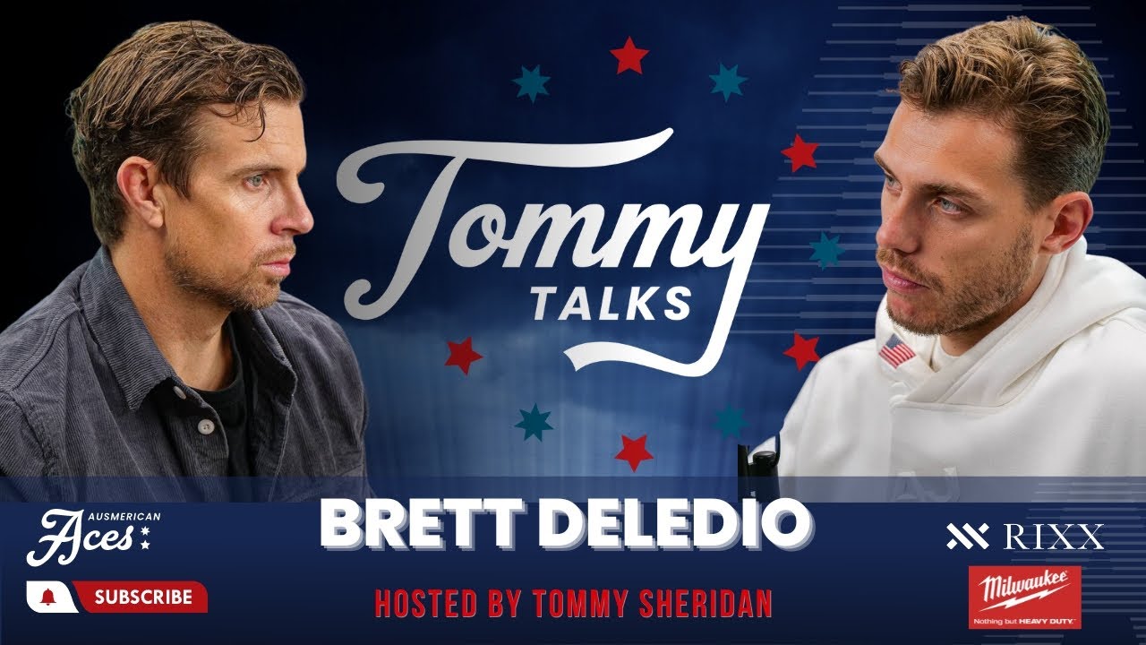 Tommy Talks with Brett Deledio! Elite Athlete Turned AFL Player Agent at Mac’s Sports Promotions! Tommy Talks with Brett Deledio! Elite Athlete Turned AFL Player Agent at Mac's Sports Promotions!