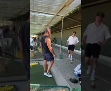 Pranking a Golfer with the World’s LOUDEST golf ball…👀🏌🏼‍♂️#shorts