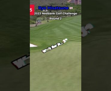 Ryo Hisatsune 🇯🇵 2023 Nedbank Golf Challenge | Round 2 | Hole 1 | Birdie Putt #golf #golfhighlights