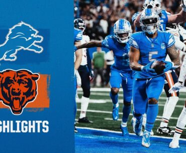 Lions win COMEBACK THRILLER over the Bears | 2023 Week 11 Game Highlights