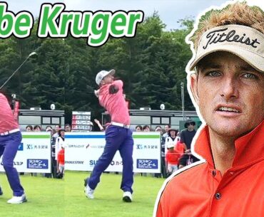 Jbe Kruger ジェイビー・クルーガー 南アフリカの男子ゴルフ スローモーションスイング!!!