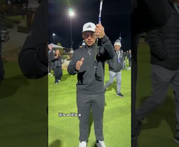 Xander Schauffele at the Odyssey Ai-ONE Launch Event! | #shorts #xanderschauffele