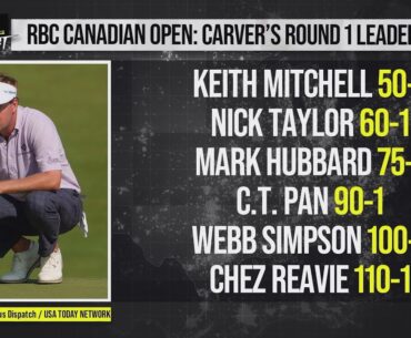 Canadian Open 1st Round: Mitchell (+5000), Taylor (+6000), Simpson (+10000)