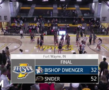 Bishop Dwenger at Snider | 2023-24 Girls Basketball | SummitCitySports
