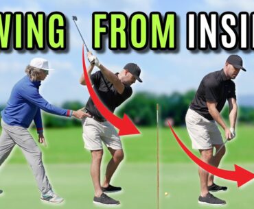 The TRICK To Create An Inside Out Swing Path