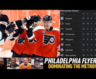 Flyers Frenzy: Dominating the Metro Division! | Hockey Happy Hour