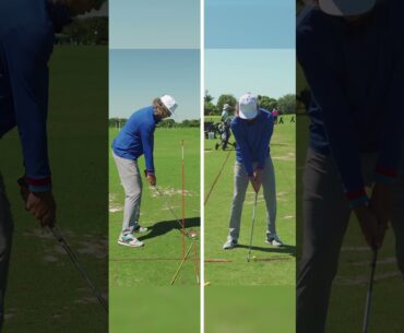 The TRICK To Create An Inside Out Swing Path #shorts #golfswing #golf #ericcogorno #golfer #pga