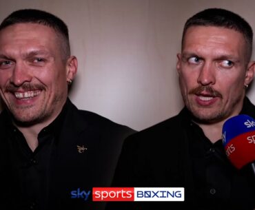 "I'm already in Fury's head!" 😱 | Oleksandr Usyk REACTS to Tyson Fury fight announcement