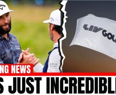 Jon Rahms friend SPILLS BEANS on LIV GOLF DEAL...