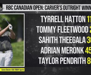 Canadian Open Outrights: Hatton (+1100), Theegala (+3000), Fleetwood (+2500)