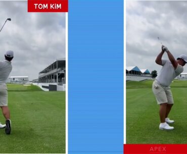 Tom Kim Slow Motion Swing / Sequence / Sawed-Off Iron Fade Shot
