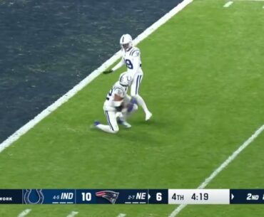 Mac Jones throws a Horrendous interception vs Colts