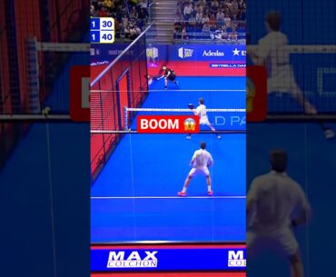 😱 IMPOSSIBLE PADEL TRICK BY YANGUAS - the4Set