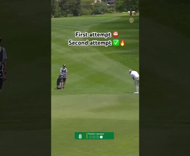 Thriston Lawrence  with a great recovery to save par. 👏#JoburgOpen