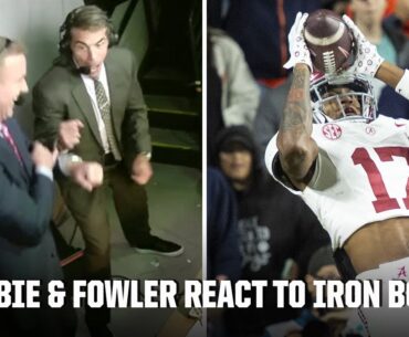 WHAT JUST HAPPENED?! Herbstreit & Fowler react to end of Iron Bowl | ESPN College Football