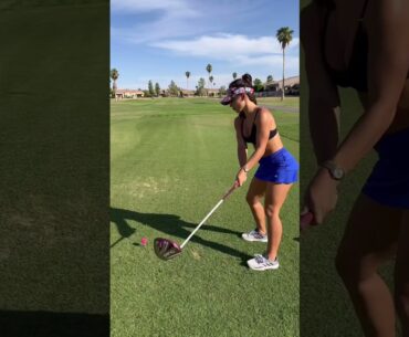 Jazmyn #golf #golfswing #shorts