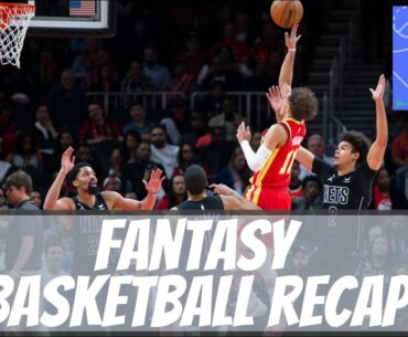 Trae Young wins OT thriller - Fantasy Basketball Daily Recap