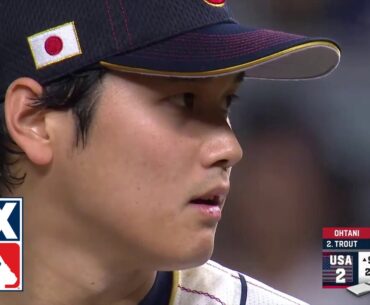 Shohei Ohtani vs. Mike Trout: Final At Bat in the USA vs. Japan 2023 WBC Championship