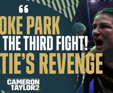 Katie Taylor & Eddie Hearn React To Epic Chantelle Cameron Rematch Win