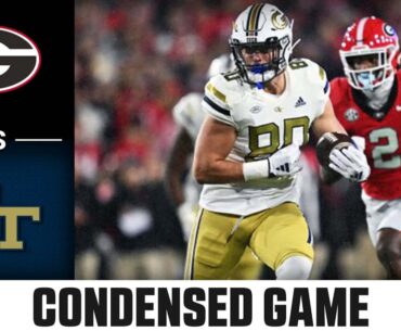 Georgia vs. Georgia Tech Condensed Game | 2023 ACC Football
