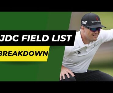 A Complete Breakdown Of The Field List For The 2023 John Deere Classic