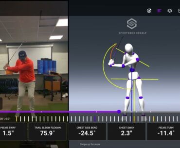 Part 1 of how I improved my golf swing to produce faster club head speed and improved ball striking!