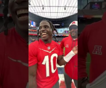 Tyreek interviewing Ray Lewis is too funny 😂