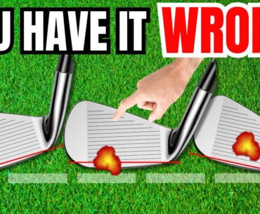 How Your Irons Should ACTUALLY Sit On The Ground! (SO MANY GO WRONG)
