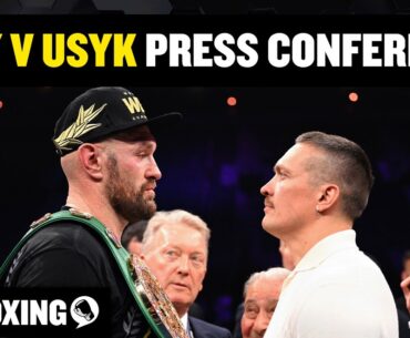 TYSON FURY V OLEKSANDR USYK ANNOUNCEMENT PRESS CONFERENCE LIVE 🥊 | talkSPORT Boxing