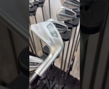 Callaway Apex Pro Irons - The Better Players Irons With A Pre Worn Leading Edge For Better Contact!