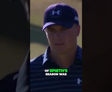 Jordan Spieth's Struggles on the Golf Course High Standards and Unexpected Setbacks #jordanspieth