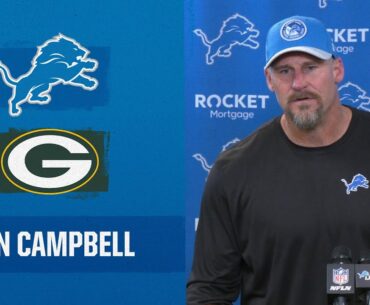 Dan Campbell postgame media availability | 2023 Week 12: Lions vs. Packers