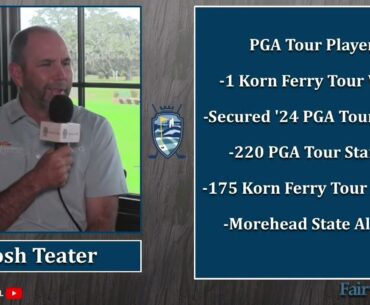 Josh Teater Secures PGA Tour Card For 2024