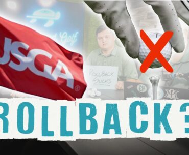 Golf Ball Rollback, Is the USGA's creating a solution for a problem that doesn't exist?