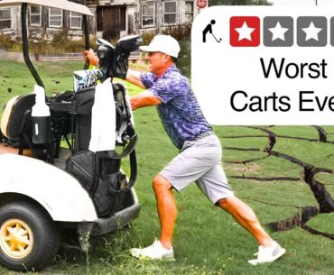 I Played the 3 Worst Rated Golf Courses in America!