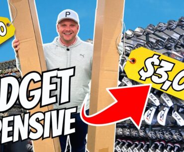 I Bought The MOST EXPENSIVE Used Golf Set POSSIBLE!?