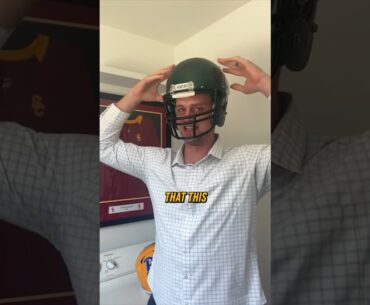 The Problem With Having a Ginormous Forehead as a Football Player #cfb #nfl #peytonmanning