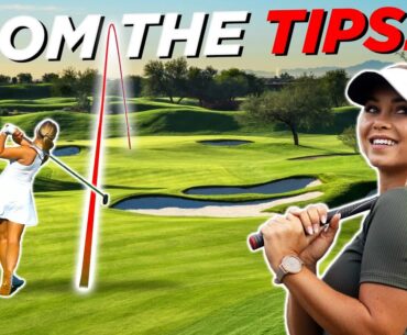 I Golfed From the LONGEST Tees!! (Can I Break Par??)