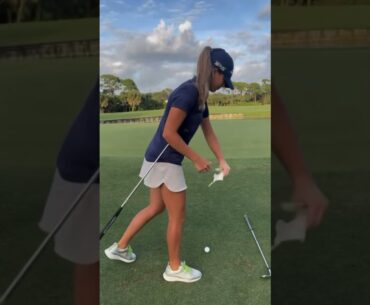 CHIP or PUTT this shot???