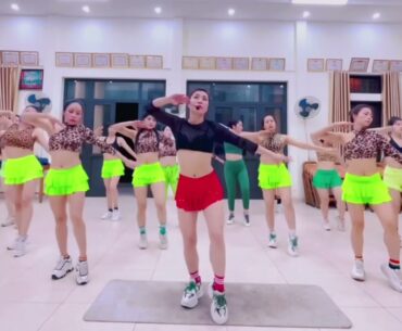 40ph Tập Aerobic Giảm Cân Giảm Mỡ Bụng Siêu Nhanh.