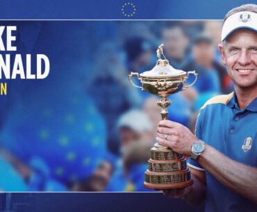 Luke Donald Announced as 2025 European Ryder Cup Captain