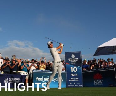 Round 1 Highlights | 2023 ISPS HANDA Australian Open