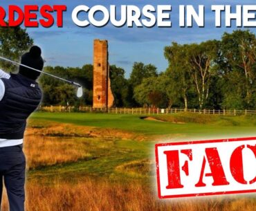 I Played The HARDEST COURSE In The UK | What Will I Shoot??? | 📍Hotchkin Course, Woodhall Spa