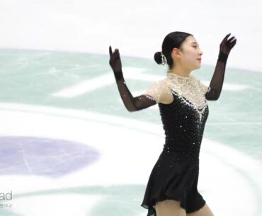 김찬 Chan KIMㅣ여자주니어 싱글 SP 35ㅣ2023-11-30 피겨 회장배 랭킹대회 1일차ㅣ화정고등학교 1학년