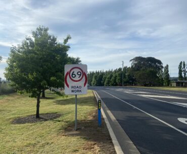 So apparently Garrett visited my hometown in Australia and changed the speed limit to his favourite speed
